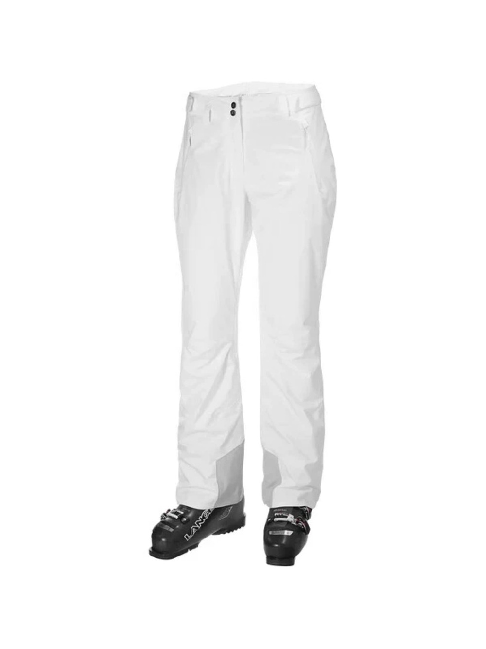 LAND'S END f(x) Primaloft waterproof insulated Snow Pants in White Womens Large - Picture 12 of 14